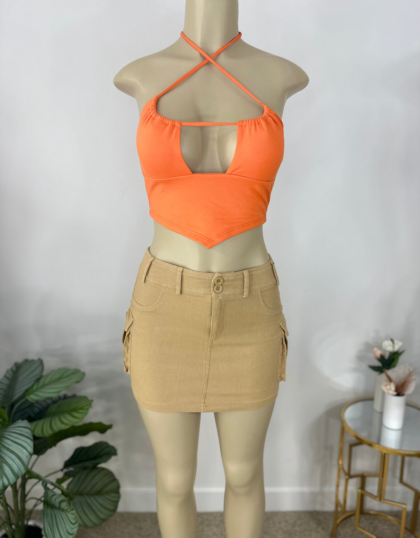 Sand Cargo Skirt