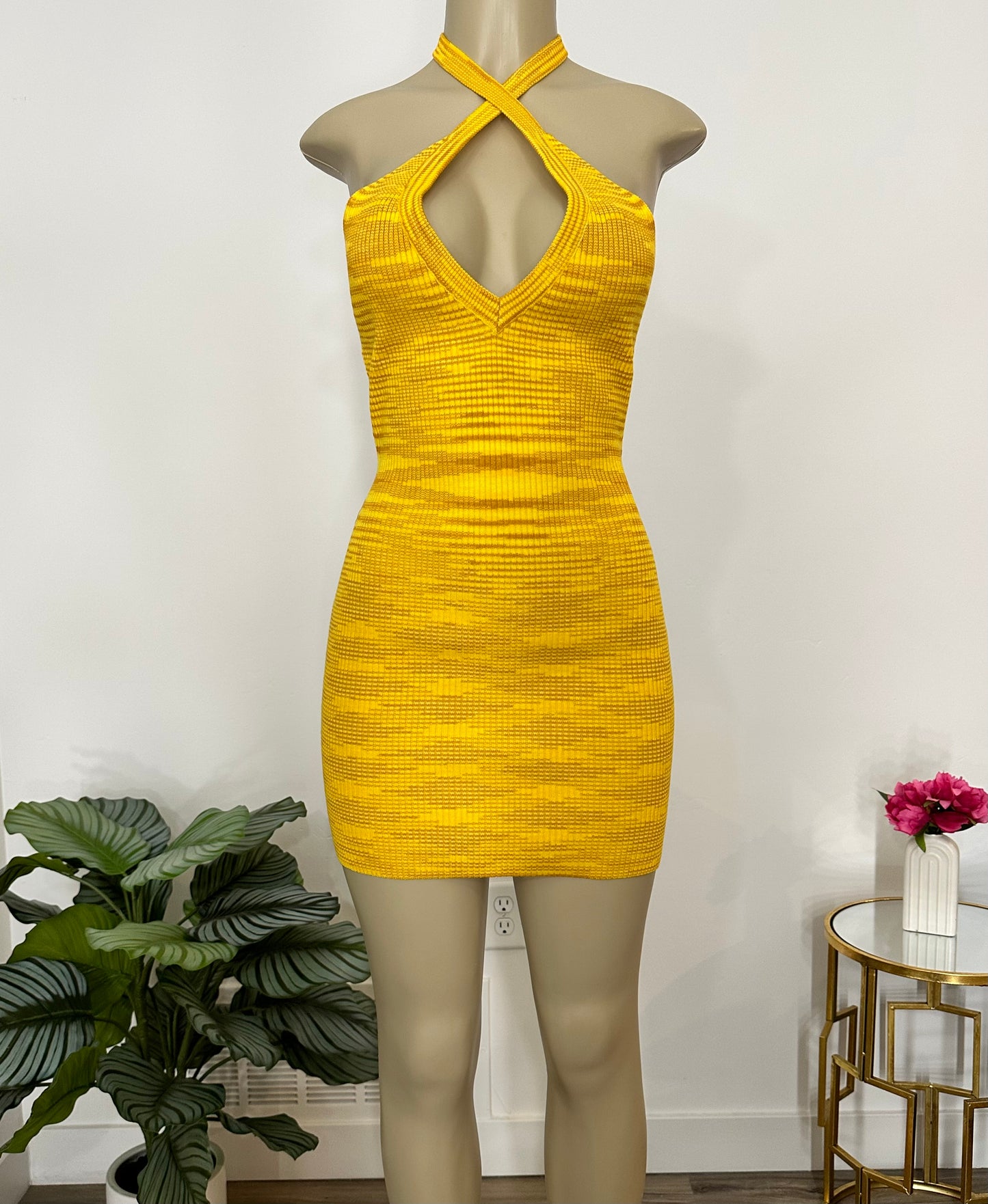 Knit Mini Dress