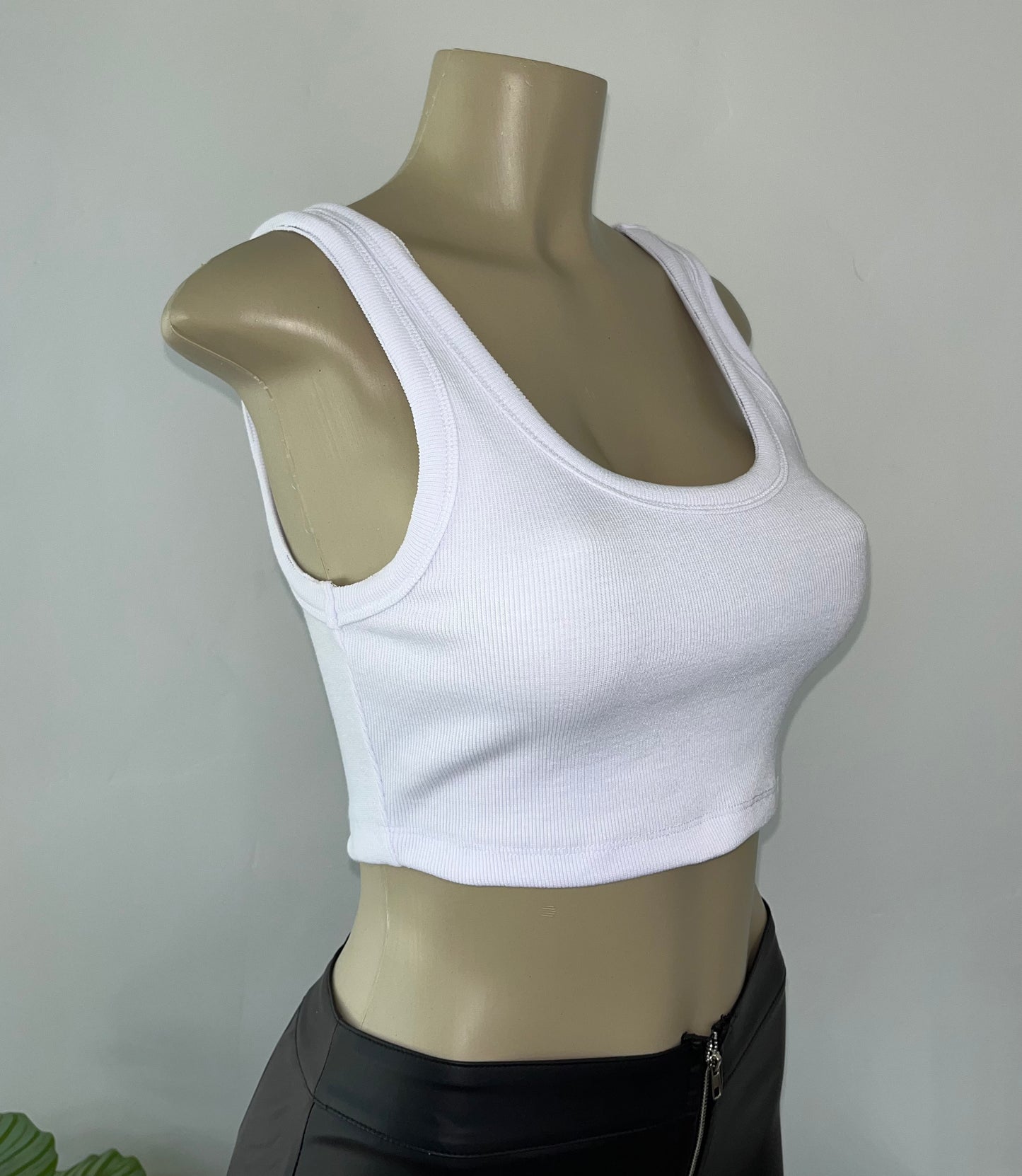 Ribbed Crop Top